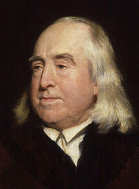 Jeremy Bentham retratado por Henry William Pickersgill (1782-1875)