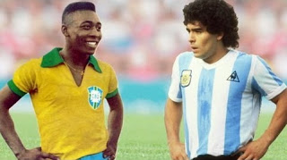 Pelé e Maradona